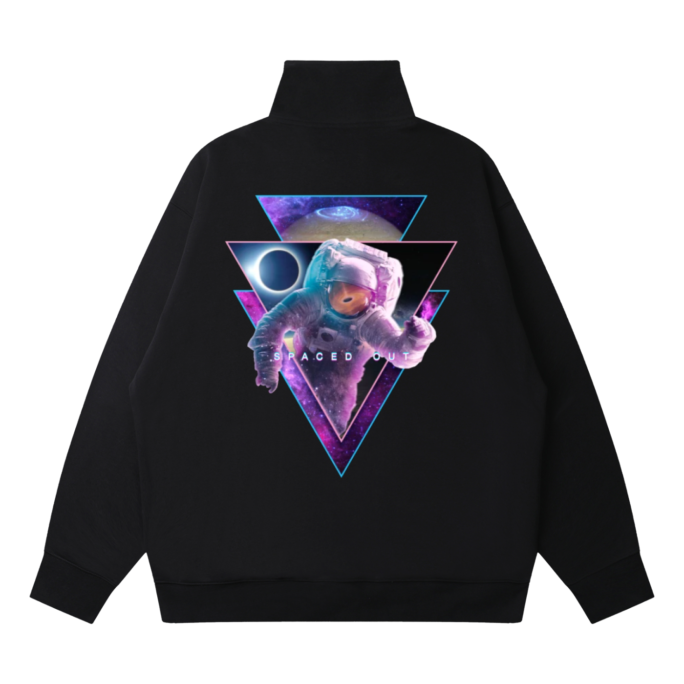 Spaced Out Quarter-Zip Sweatshirt